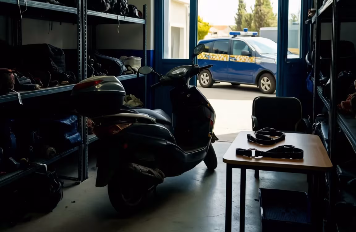 Σάλος στη Λεμεσό: Αστυνομικός με χειροπέδες για κλοπή σκούτερ-τεκμήριο