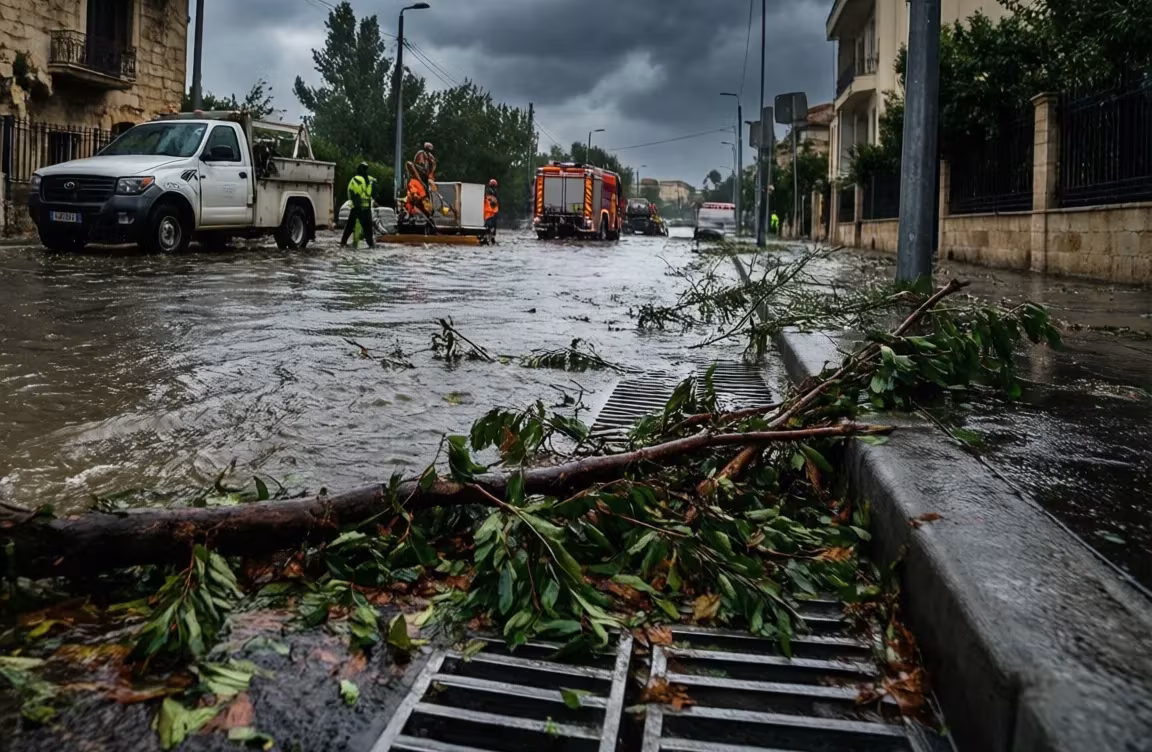 Κακοκαιρία-εφιάλτης στην Κύπρο: 25 ώρες χωρίς ρεύμα και 351 κλήσεις στην Πυροσβεστική