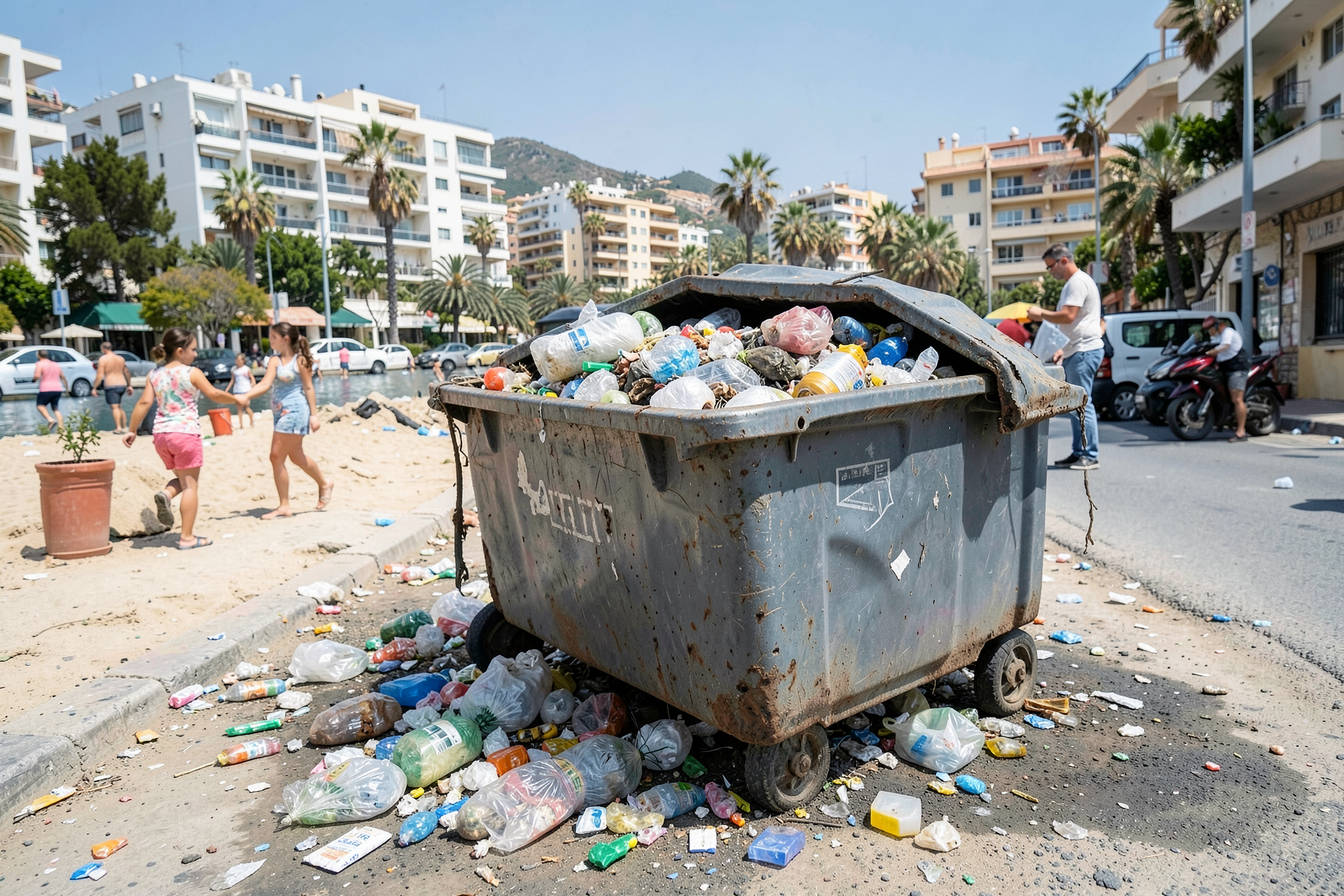 Σοκ στην Πάφο: Οι κάδοι απορριμμάτων είναι υγειονομική βόμβα! Κανείς δεν κάνει τίποτα;