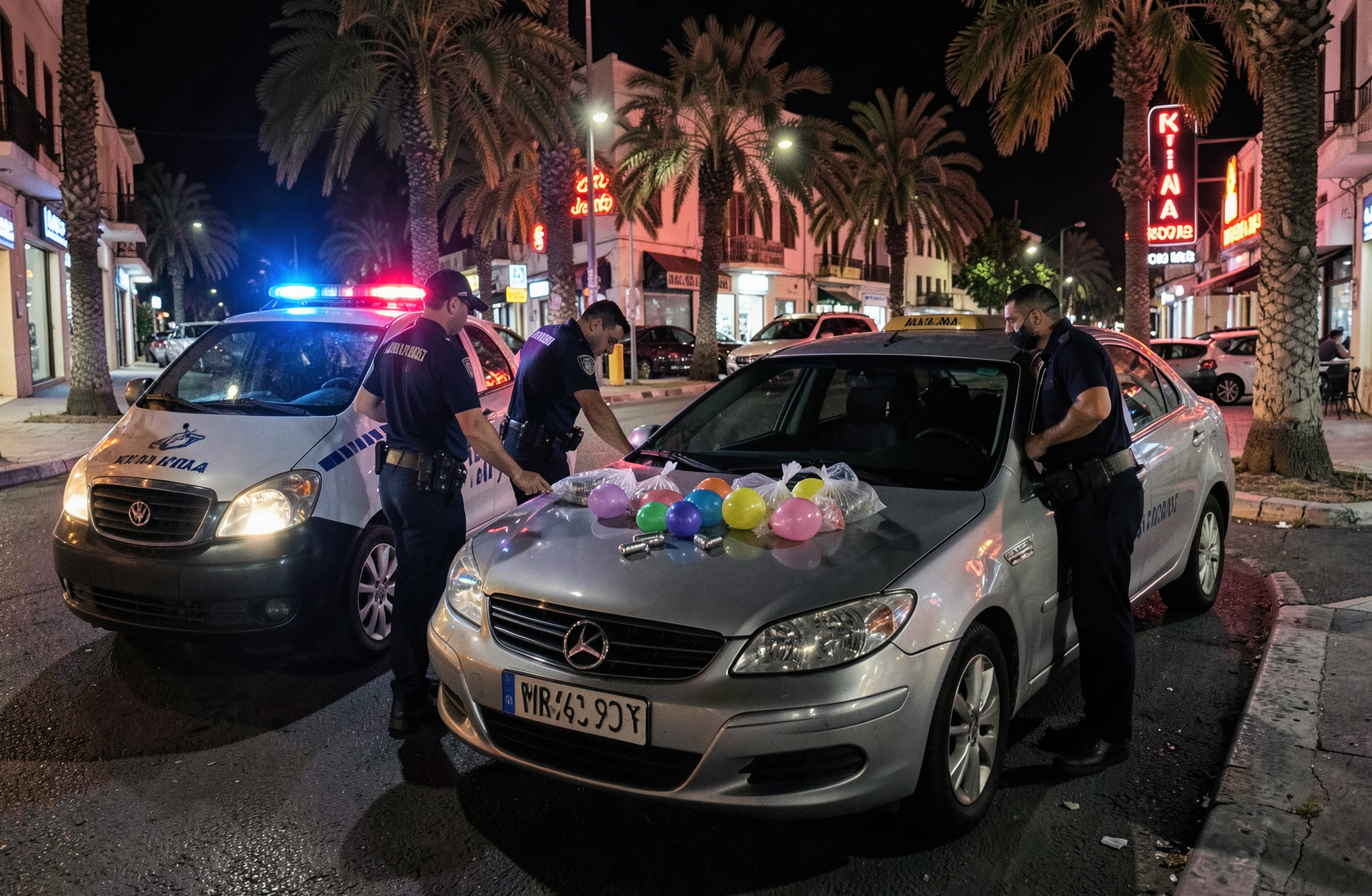 Σοκ στην Κύπρο: Επίθεση σε αστυνομικό, ναρκωτικά και 370 κλήσεις σε μία νύχτα!