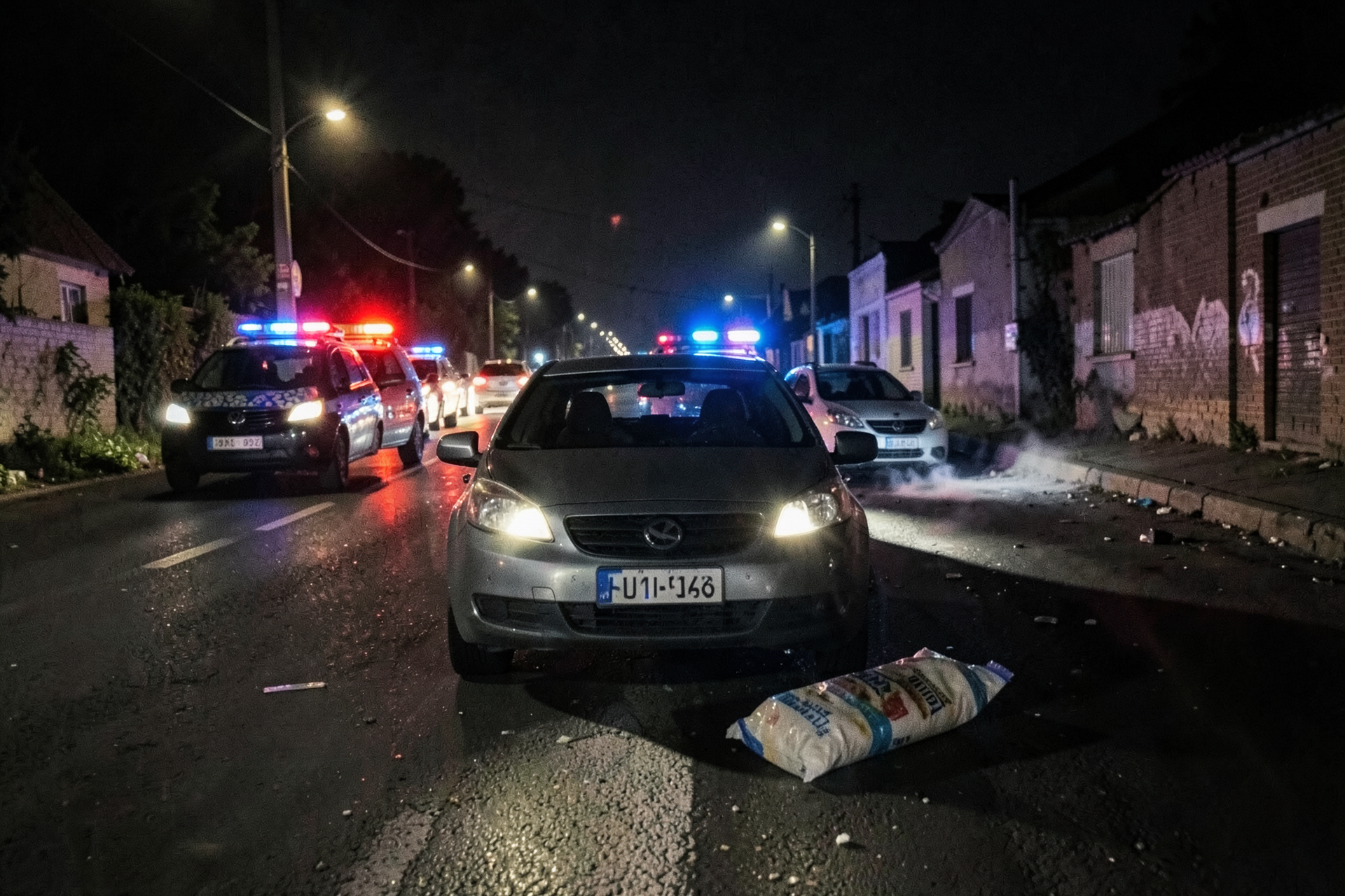 Σοκ στη Λάρνακα: Καταδίωξη, χαντάκι και 2 κιλά κοκαΐνης – 4 συλλήψεις σε δύο πόλεις
