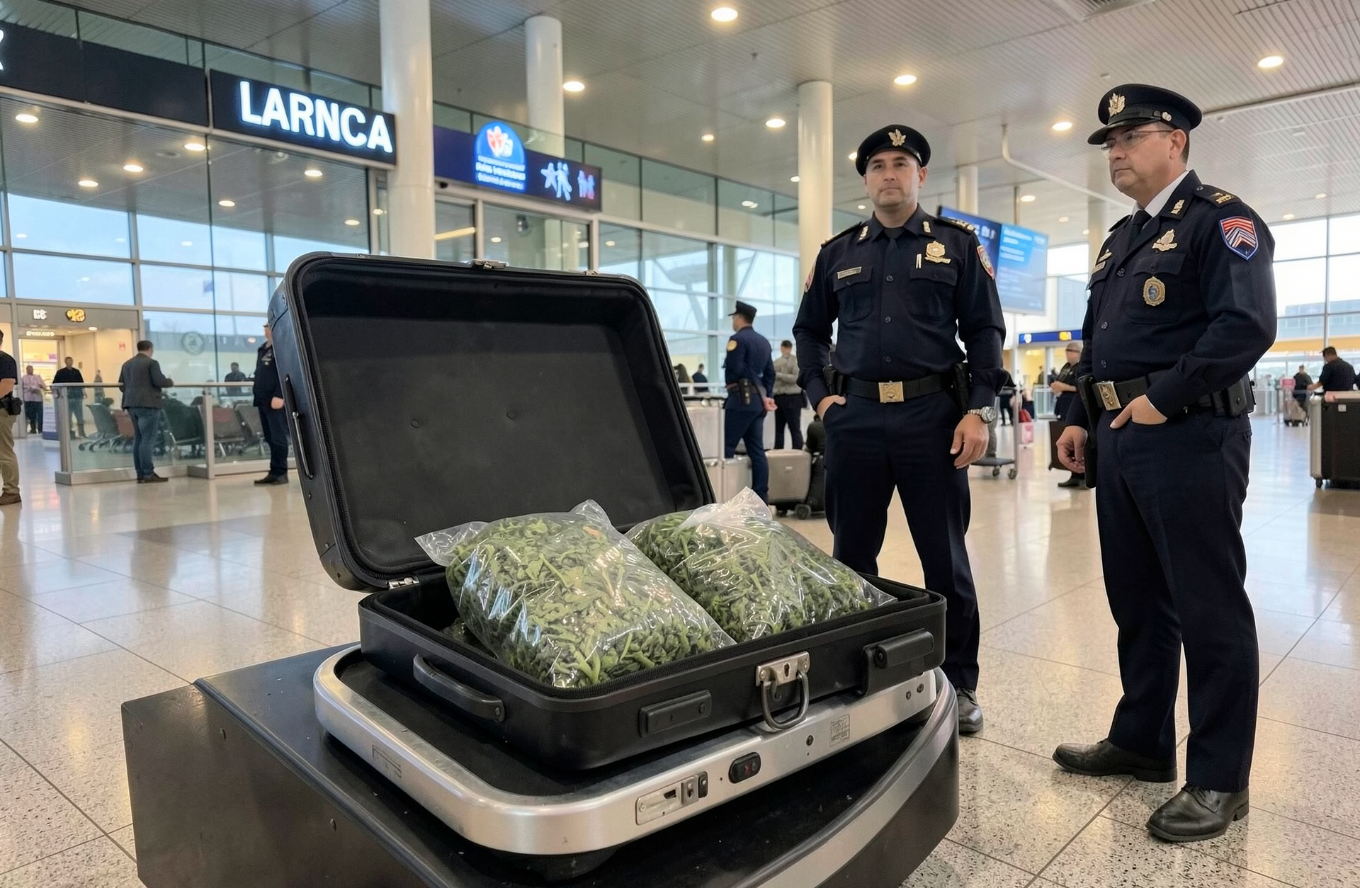 Σοκ στο αεροδρόμιο: 25 κιλά κάνναβης στις αποσκευές 40χρονου – Δεν πίστευαν στα μάτια τους οι τελωνειακοί!