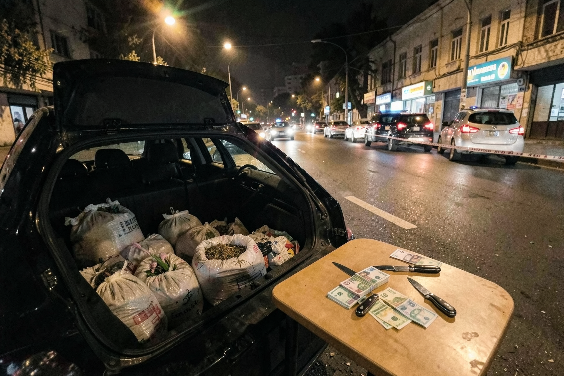 Τρέμει η Λευκωσία: Κάνναβη, μαχαίρια και χιλιάδες ευρώ σε έλεγχο της ΥΚΑΝ